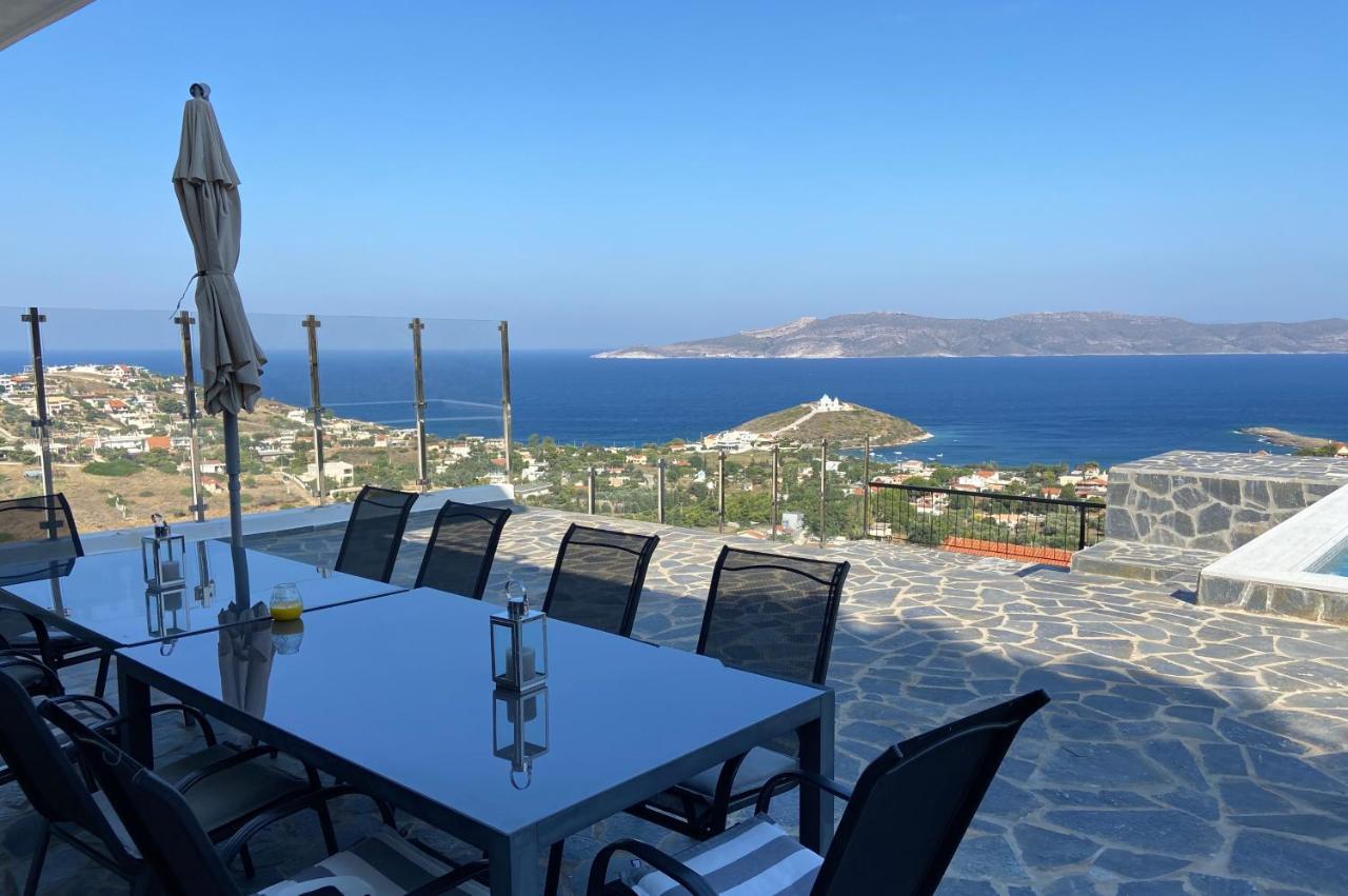 Villa Panorama Agia Marina Mikrolimanou Exterior foto